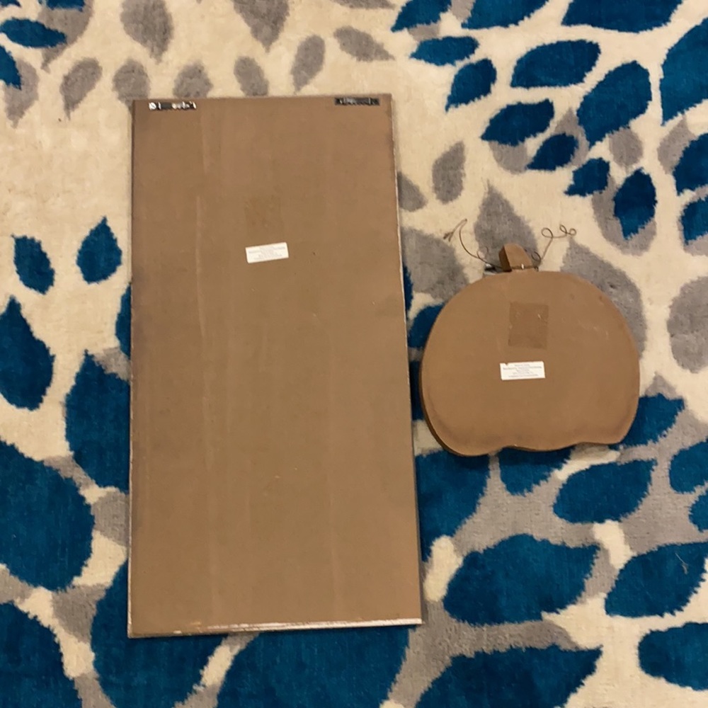 Set of 2 rustic wooden fall decor - Picture 2 of 8